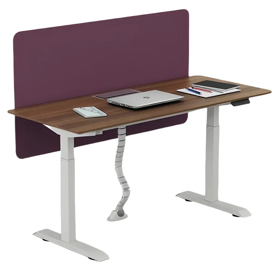 Sleek One-Seater Electric Standing Desk – Height Adjustable Home Office Desk