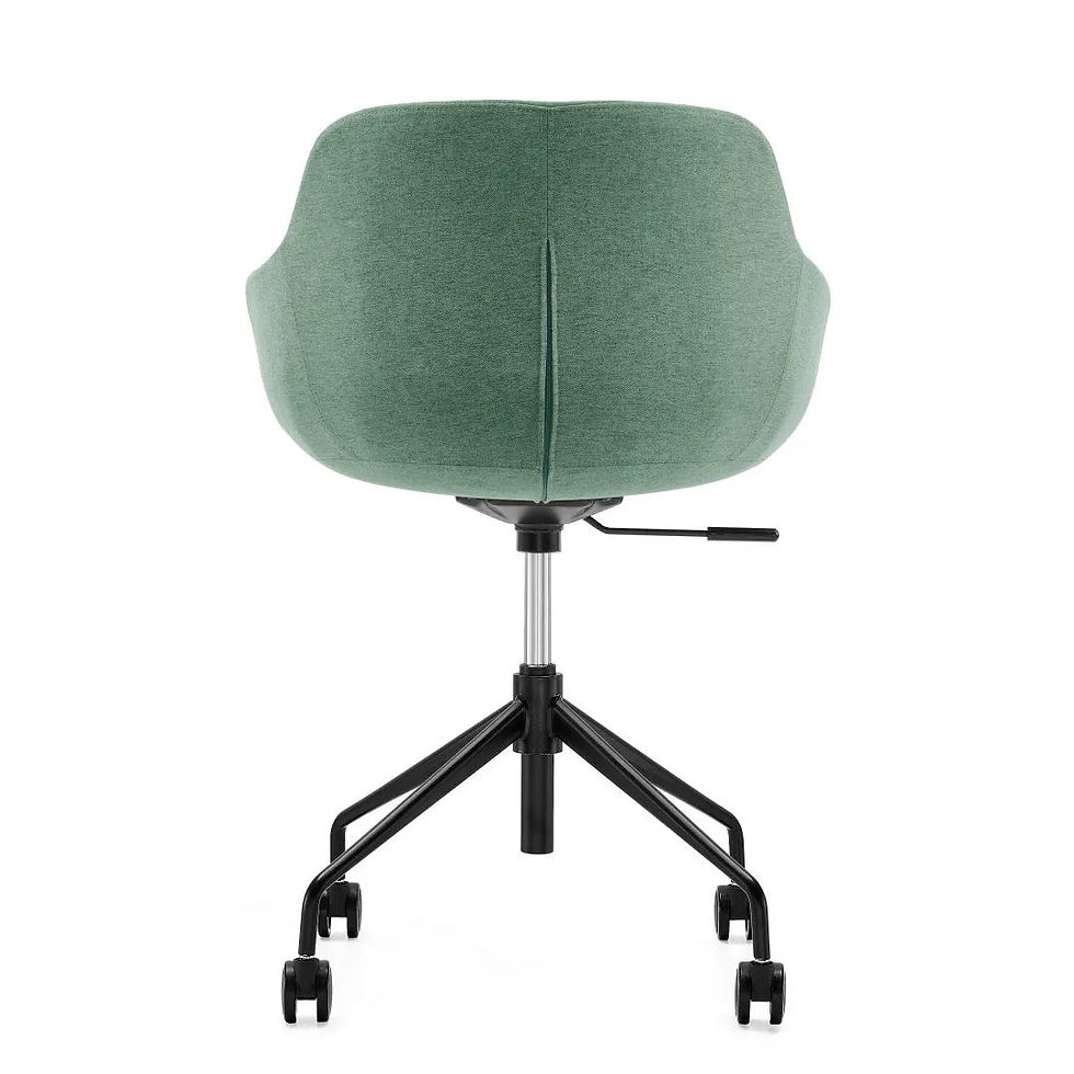 Thumbnail: Modern Ergonomic Swivel Office Chair – Adjustable Height & Armrests for Workspac