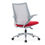 Thumbnail: Modern Ergonomic Mesh Office Chair with Flip-up Armrests & Chrome Base