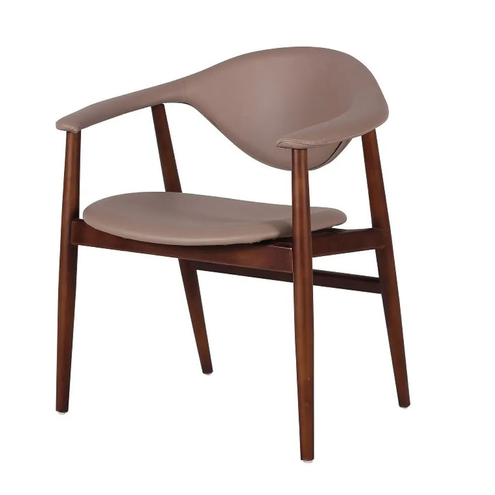Thumbnail: America Nature Vintage Ash Wood Dining Chair Silla Para Comedor