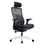 Thumbnail: High Back Ergonomic Synchro-Tilt Office Chair with Adjustable Lumbar Support, Br