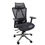 Thumbnail: Ergonomic Executive Chair with High Back and Wooden Armrests – Adjustable Revolv