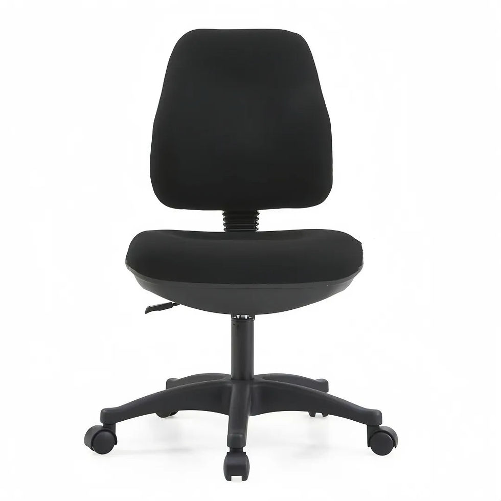 Thumbnail: Best Mesh Seat Office Chair | Luxury Black Metal Mesh Ergonomic Task Chair