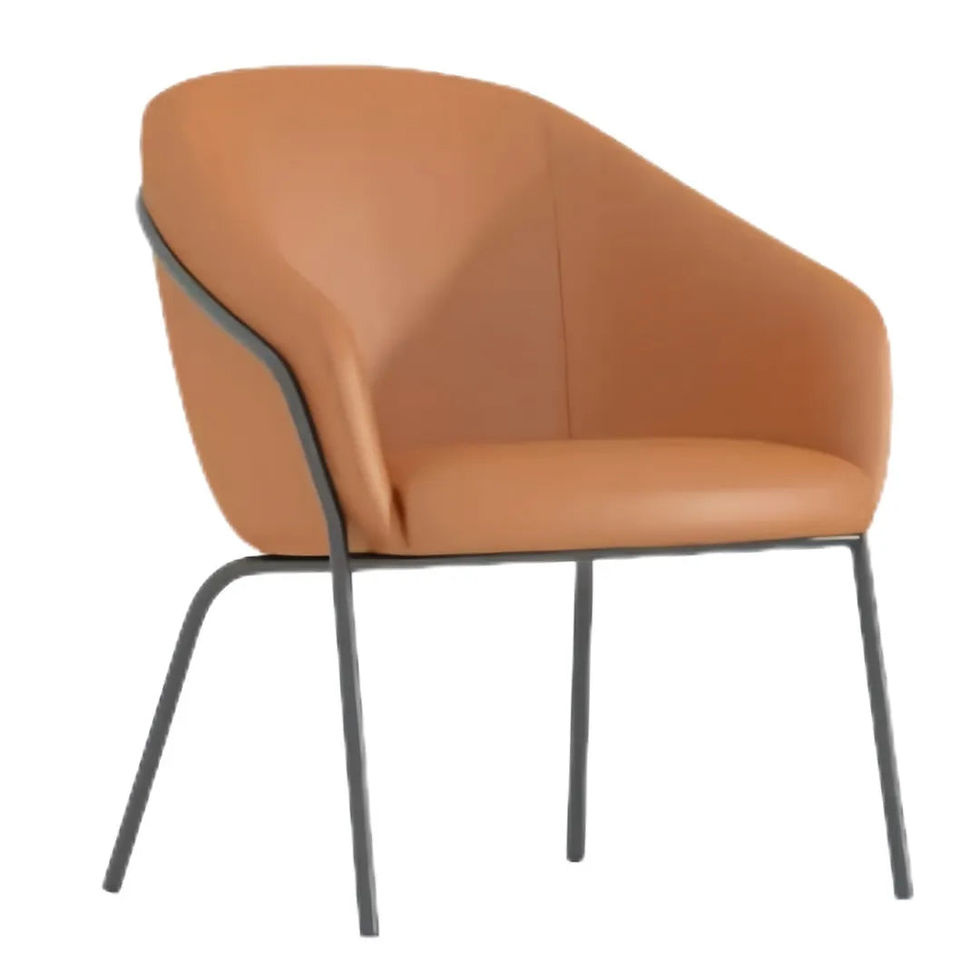 Thumbnail: 2025 Beige Lounge Chair – Modern Upholstered Armchair for Office Interiors