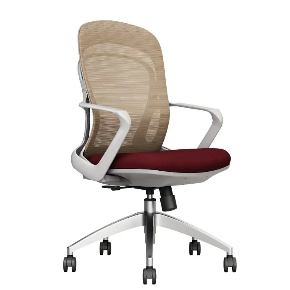 Thumbnail: Ergonomic Office Computer Desk Chair with Swivel, Mesh and Adjustable Headrest