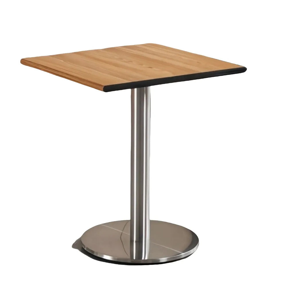 Thumbnail: Square Dining Table for Café & Restaurant – Modern Office Café Furniture