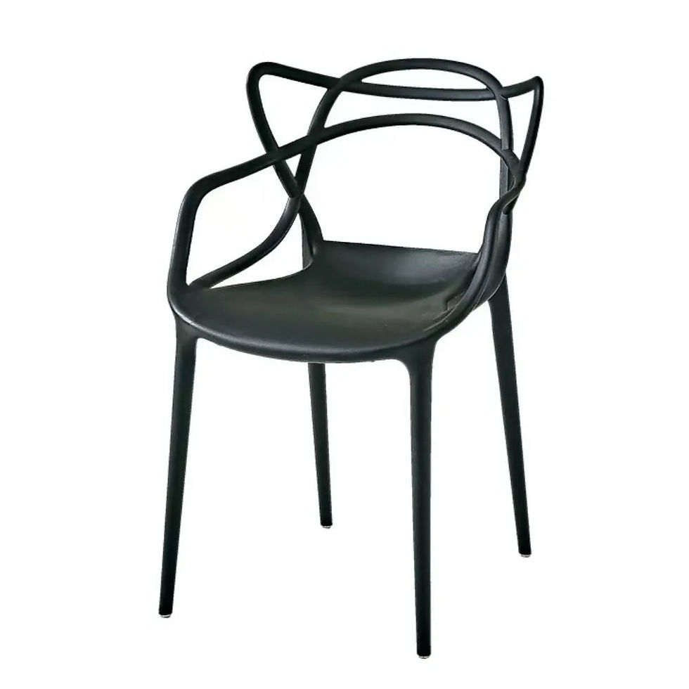 Thumbnail: Modern Kartell Masters Wire Design Plastic Armchair – Office Reception, collabra