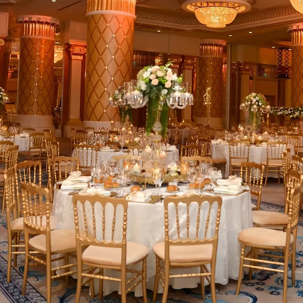 Thumbnail: Silver Crystal Chiavari Chair – Luxury Polycarbonate Seating for Weddings & Even