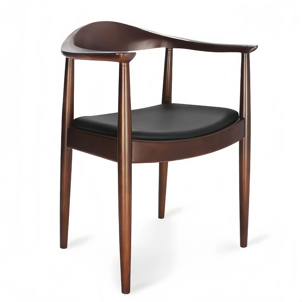 Thumbnail: Replica Kennedy Vintage Ash Wood Dining Armchair for Cafeteria & Restaurant
