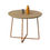 Thumbnail: Modern Round Coffee Table & Wooden Side Table | Small Center Piece Table for Liv