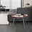 Thumbnail: Metal Center Table Set - Small Coffee Table & Side Table with Metal Feet for Wor