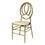 Thumbnail: Nordic Modern Golden Stackable Chair – Stylish Dining & Event