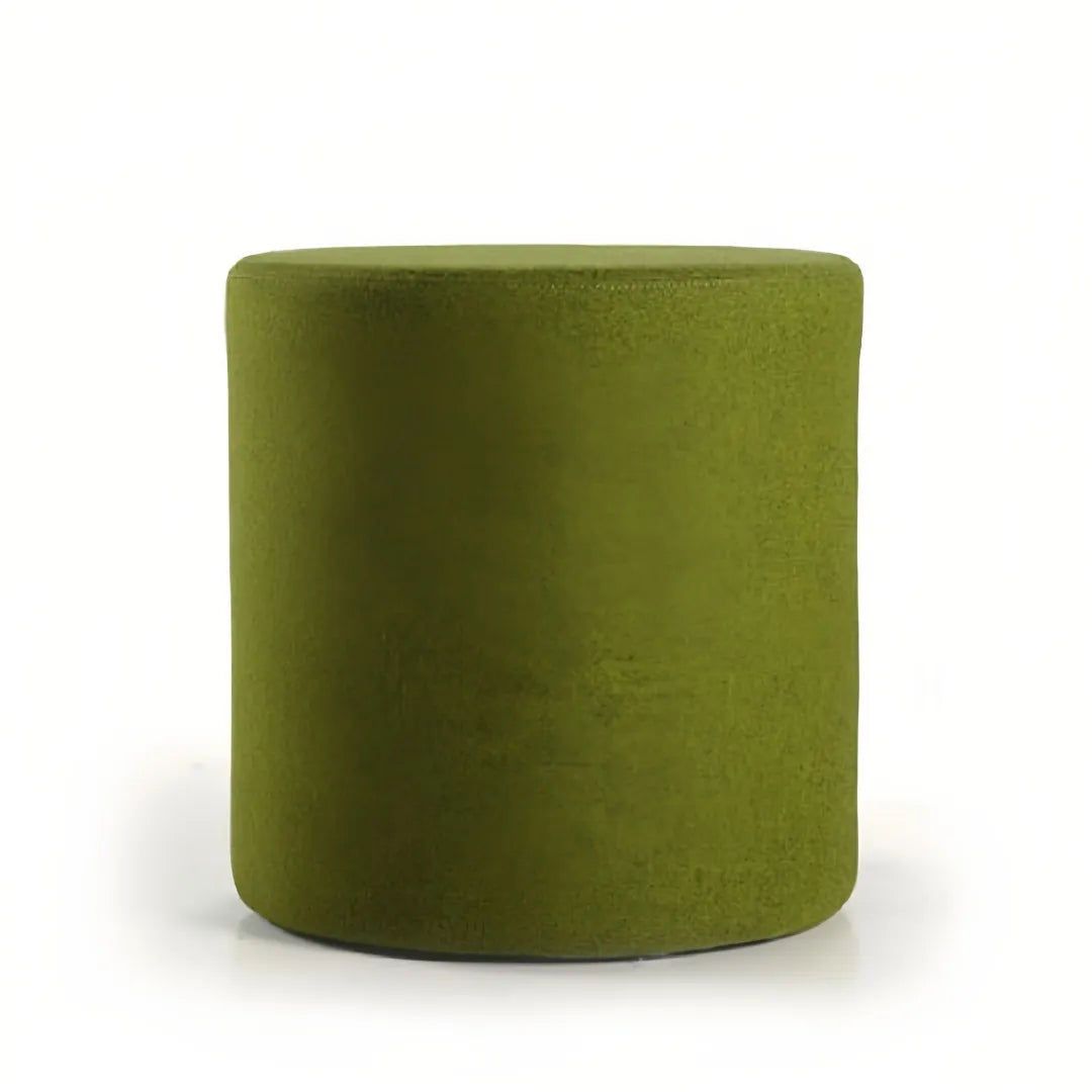 Small Round Pouf Stools – Comfy Ottoman for Office & Living Room