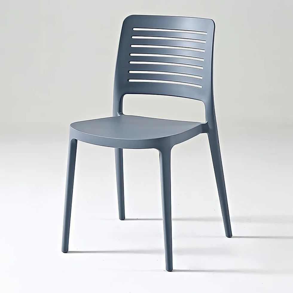 Thumbnail: Stackable Polypropylene Dining Chair with Armrest for Office, Reception & Dining