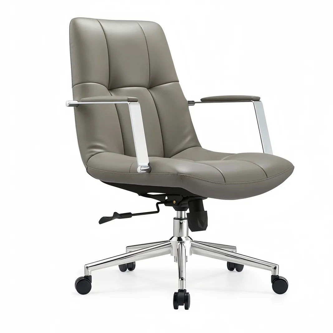 Executive Leather Office Chair High Back Ergonomic Luxury PU & Brazil Leather