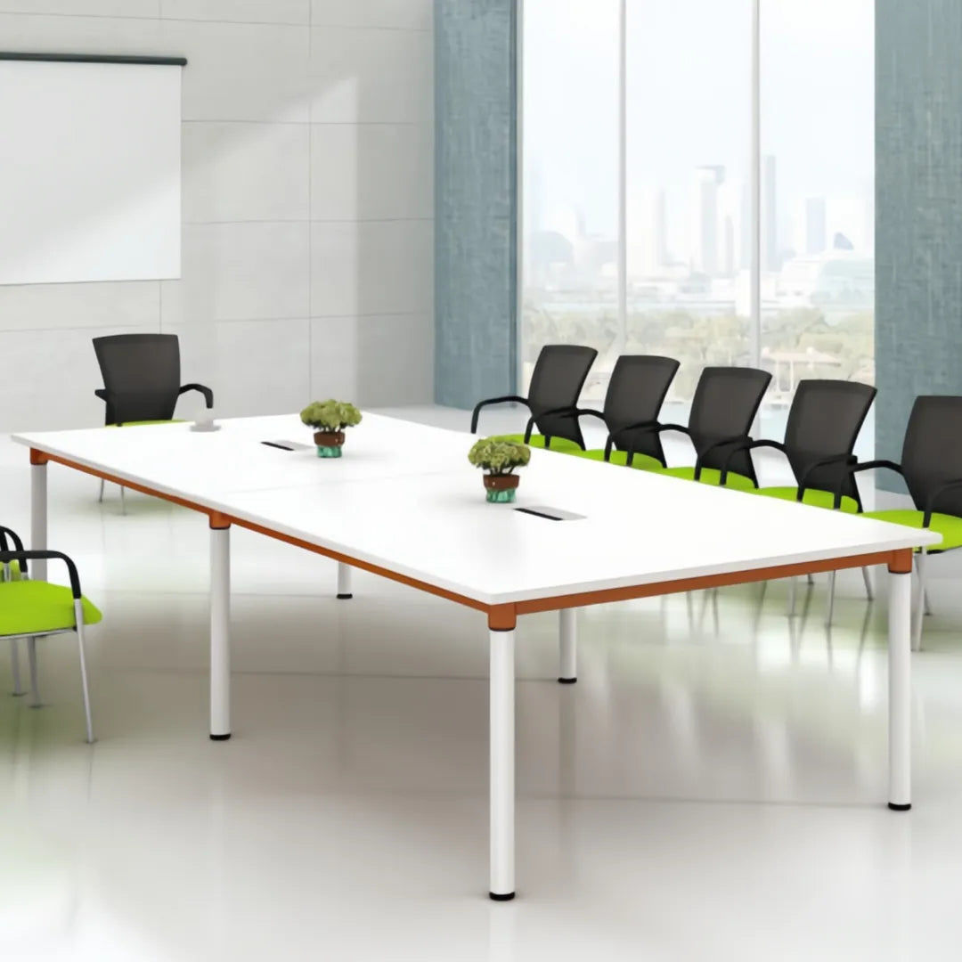 Modern Executive Table for Meetings – Round Conference Desk for Office and Meeti