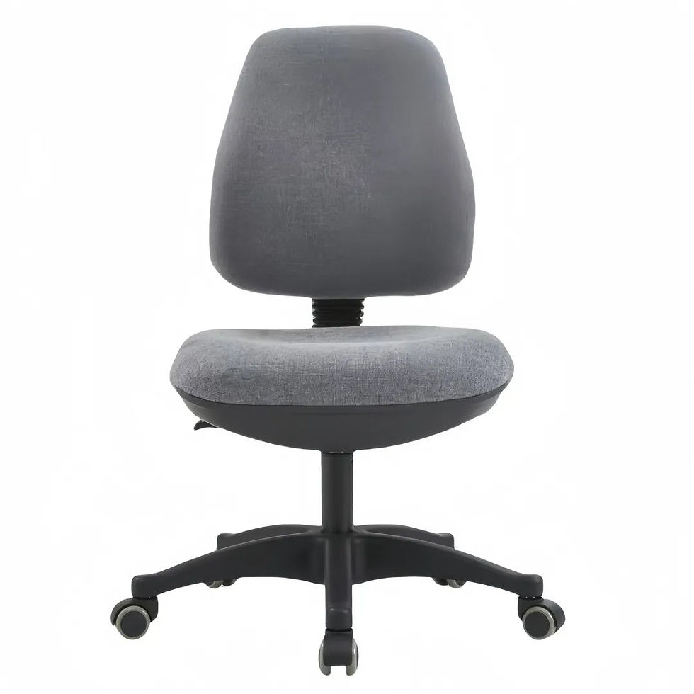 Thumbnail: Best Mesh Seat Office Chair | Luxury Black Metal Mesh Ergonomic Task Chair
