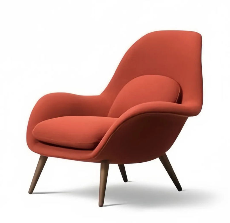 Thumbnail: Swoon Armchair – Comfortable Lounge Seating with Laid-Back Design for Modern Off