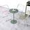 Thumbnail: Modern Black Metal Bar Set Furniture – Round Coffee Bar Counter Table