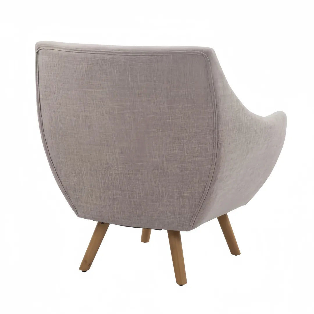 Nordic Monte Armchair – Scandinavian Style Lounge Chair for Office Comfort