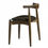 Thumbnail: American Vintage Ash Wood Armless Dining Chair for Cafeteria Use