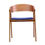 Thumbnail: Sturdy and durable oak ash solid bent wood chair wooden dining chair