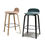 Thumbnail: Bentwood Barstool - Sturdy Natural Wood High Bar Chair with Wooden Feet, Customi