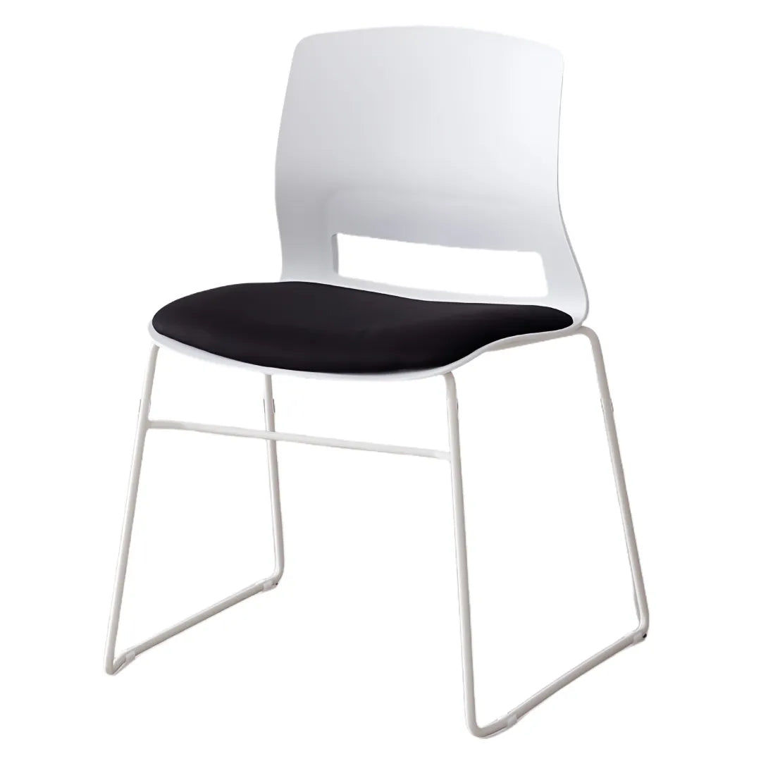 Polypropylene Stacking Chair – Minimalist PP Plastic Chair for Office, Waiting R