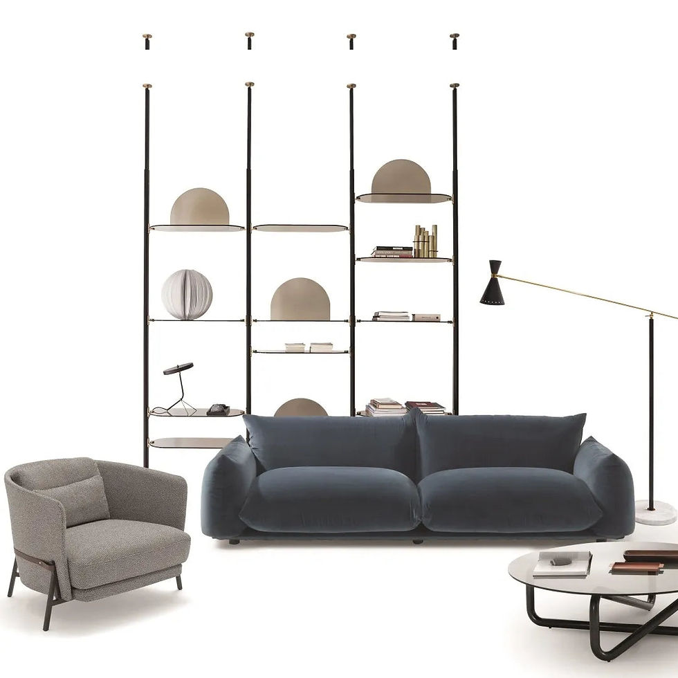 Thumbnail: Modern 2-Seater Sofa | Designer Furniture for Coworking & Office Lobby