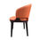 Thumbnail: Solid Ash Wood PU Leather Restaurant Dining Chairs with Curved Backrest