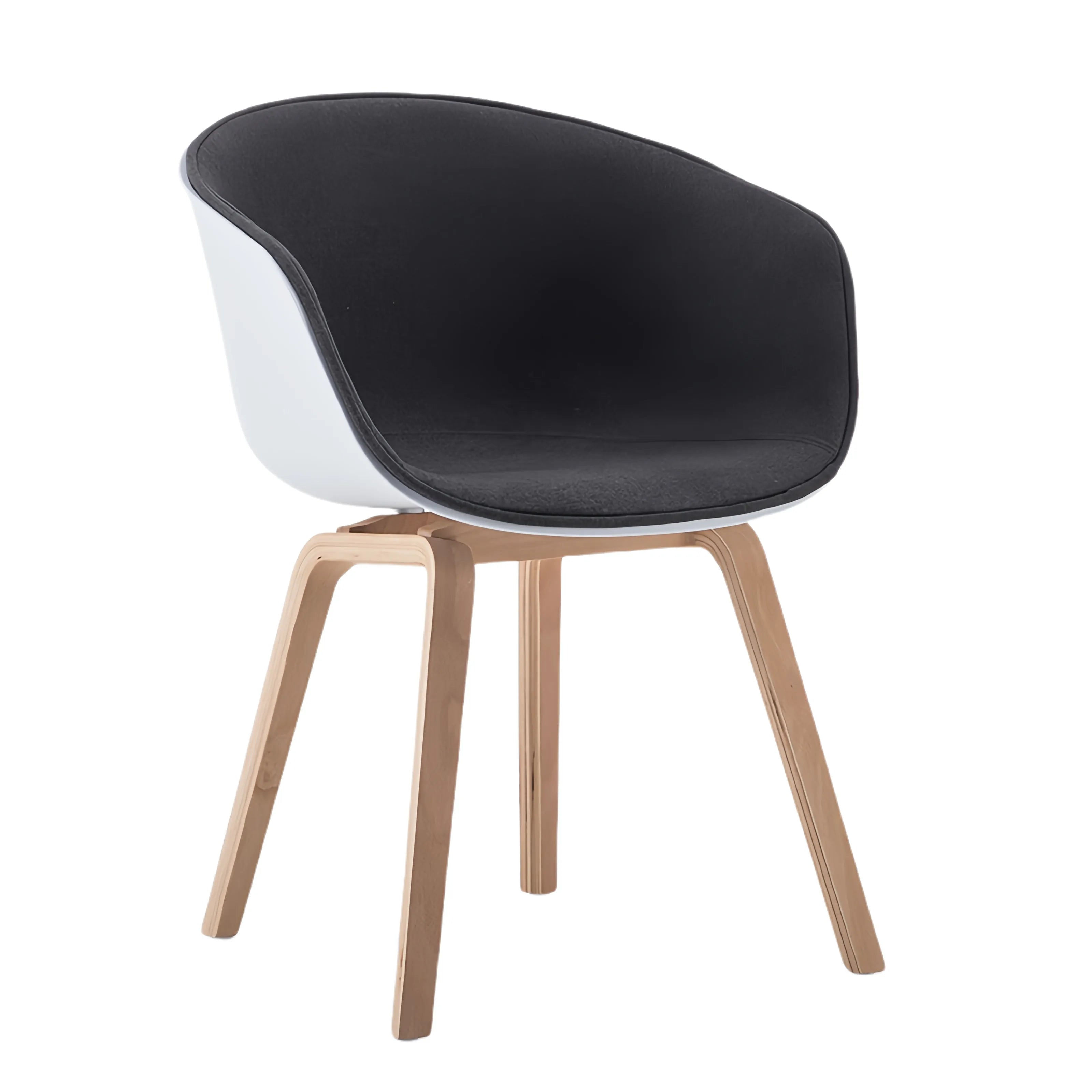 Polypropylene Side Chair with Ergonomic Embrace Armrests