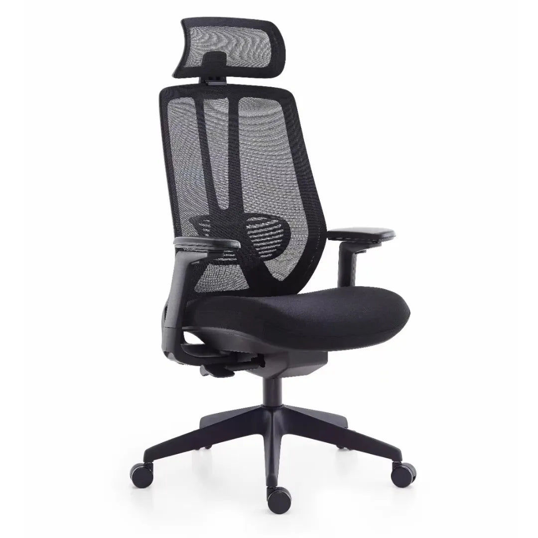 Heavy-Duty Ergonomic Office Chair for Big and Tall | 3D Armrests, Lumbar Support