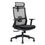 Thumbnail: Office Desk Chair with Adaptive Back Support, Adjustable Headrest, and Smooth Ca