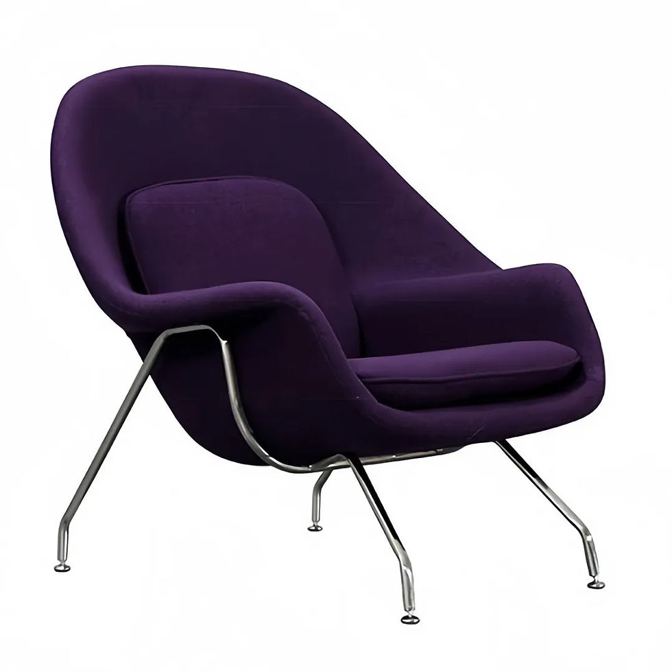 Thumbnail: Womb Chair Ottoman – Stylish Footrest for Modern Office Spaces & Contemporary In