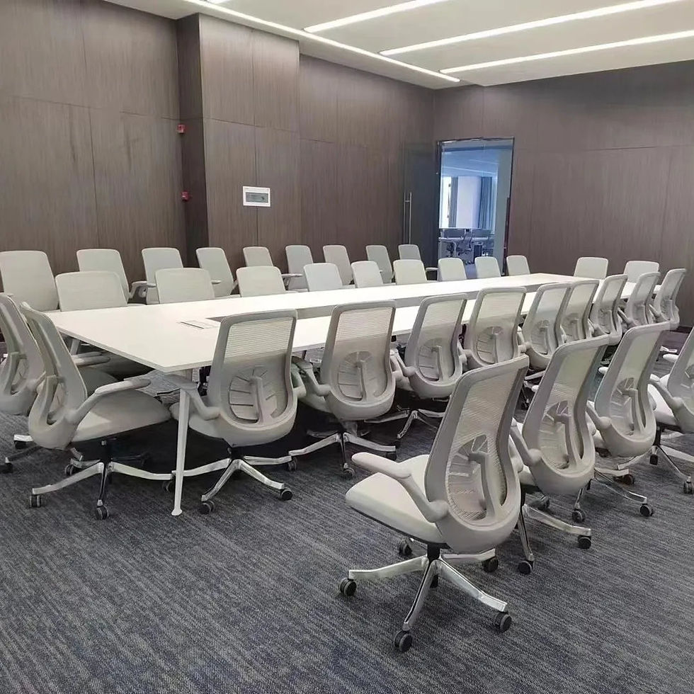 Thumbnail: Ergonomic Mesh Office Chair with Lumbar Support, Flip-up Armrests, Grey Frame