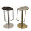 Thumbnail: Modern Backless Swivel Barstool with Adjustable Height & Metal Legs