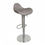 Thumbnail: Adjustable Height Saddle Counter Bar Stools with Stainless Steel Base