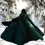 Thumbnail: Dark Green Melton Cloak