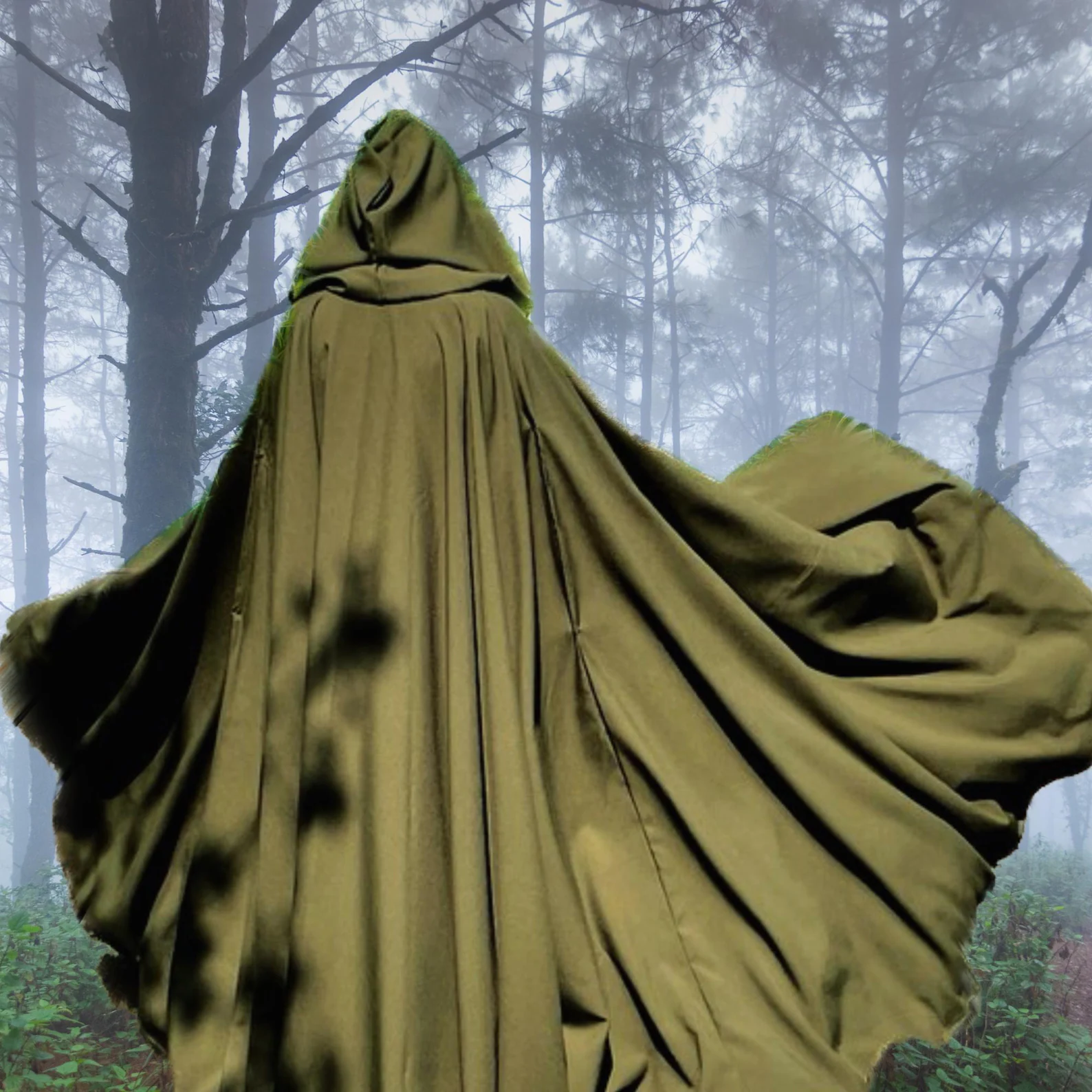 Olive Warrior Cloak