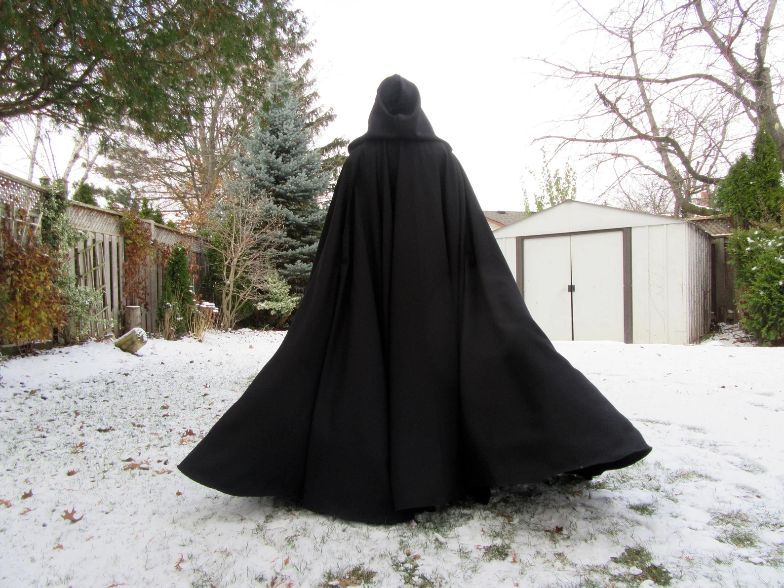 Cloak on Snow