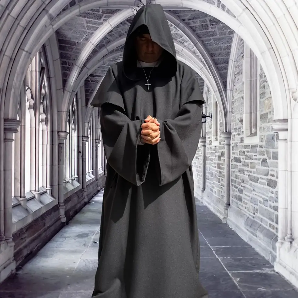 Thumbnail: Black Monk Robe