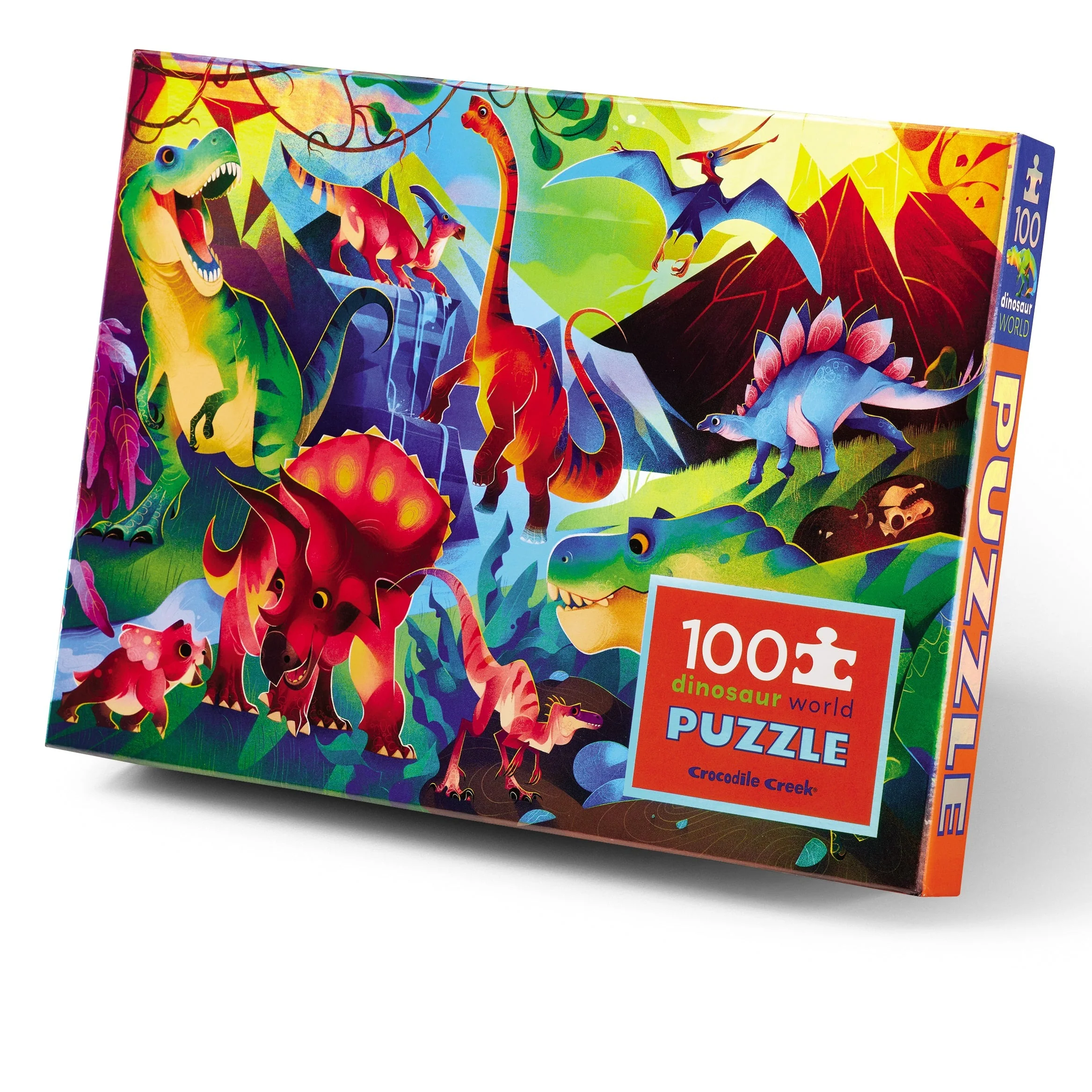 100pc Holographic Dinosaur Puzzle