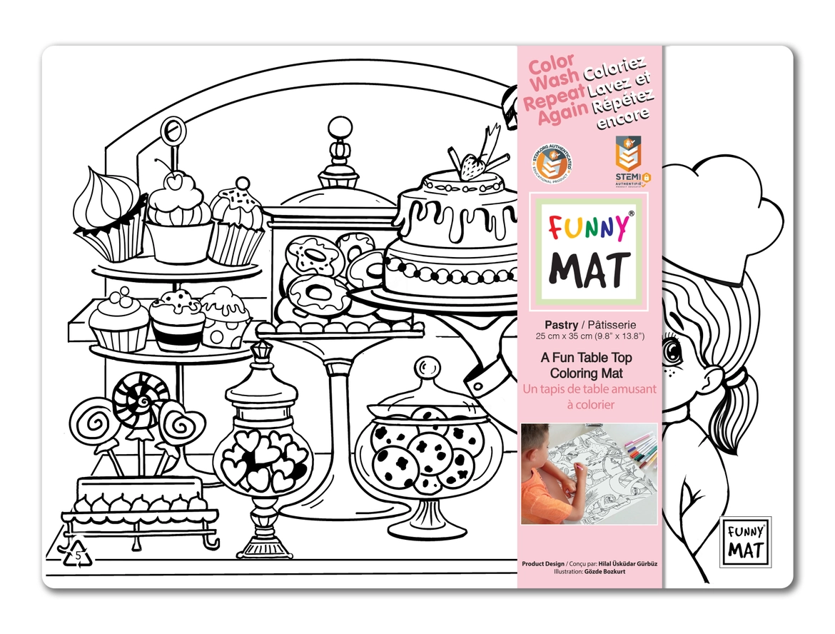 Clear Pastry Mini Funny Mat