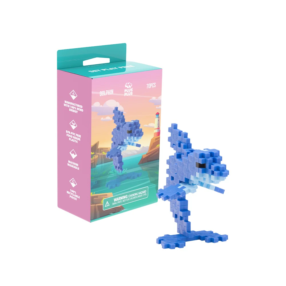 Plus Plus Box- Dolphin