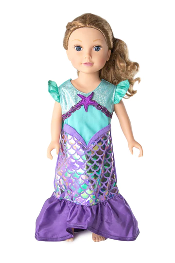 Purple Sparkle Mermaid