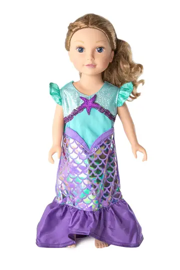 Purple Sparkle Mermaid