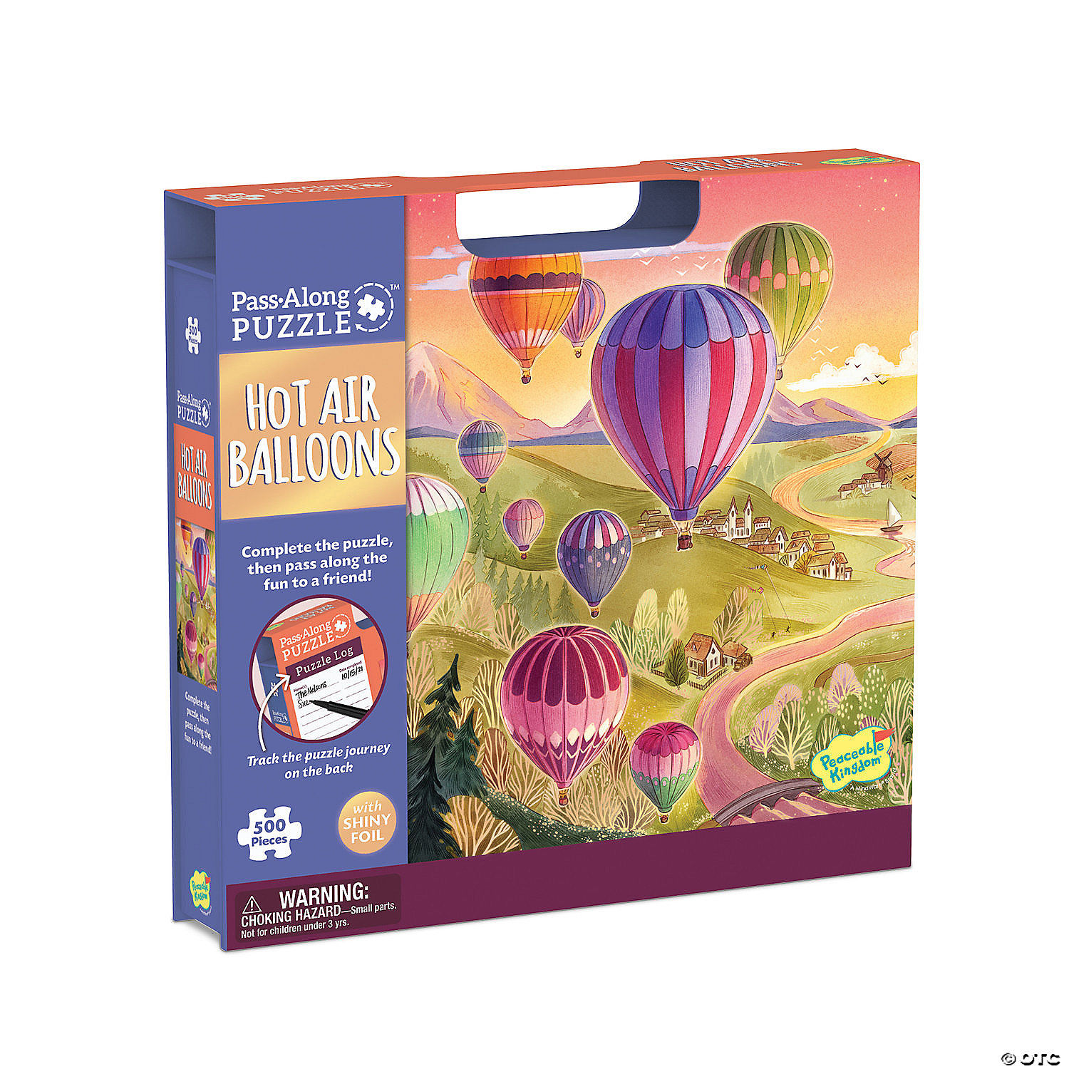 Pass-Along Puzzle: Hot Air Ballons