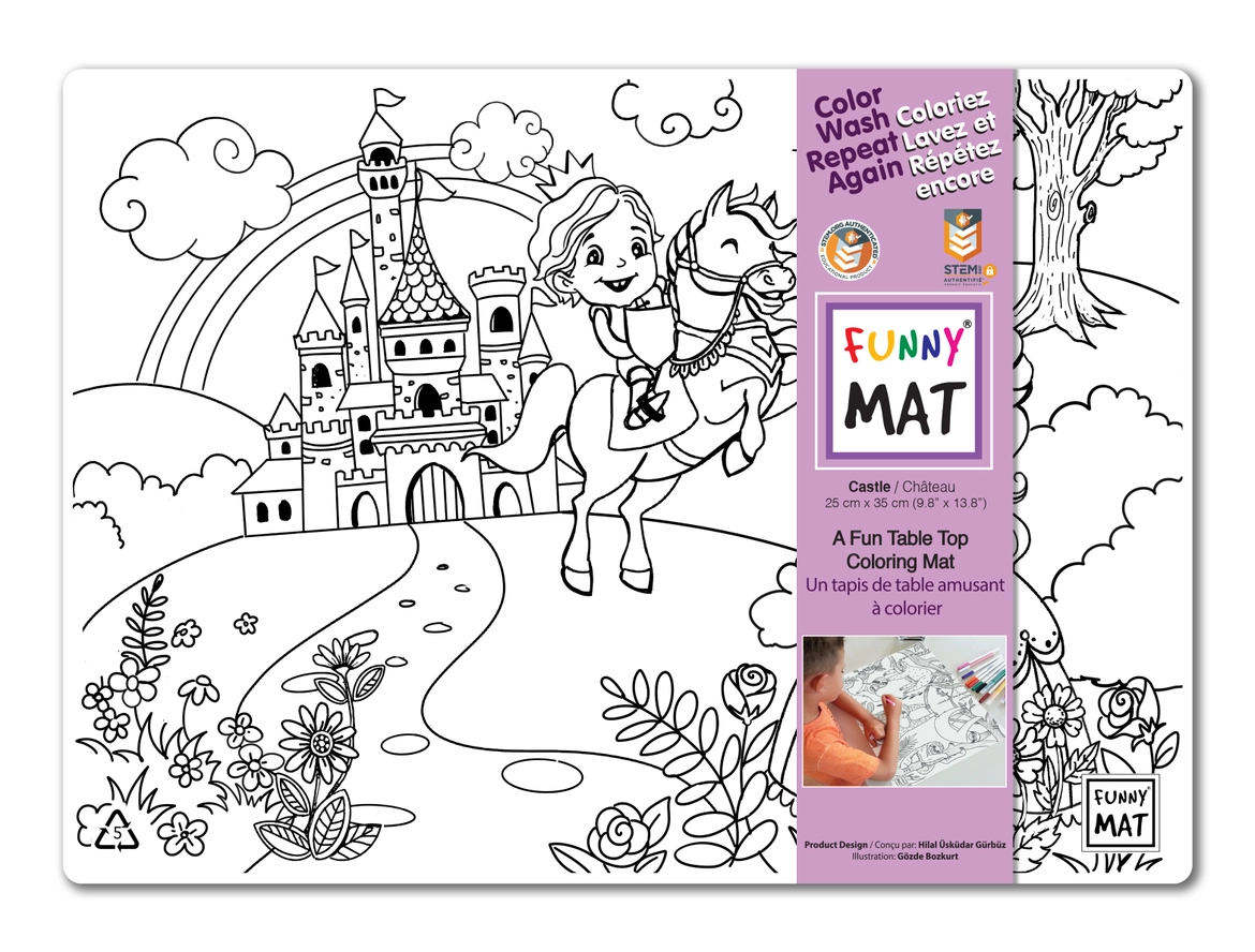 Clear Castle Mini Funny Mat