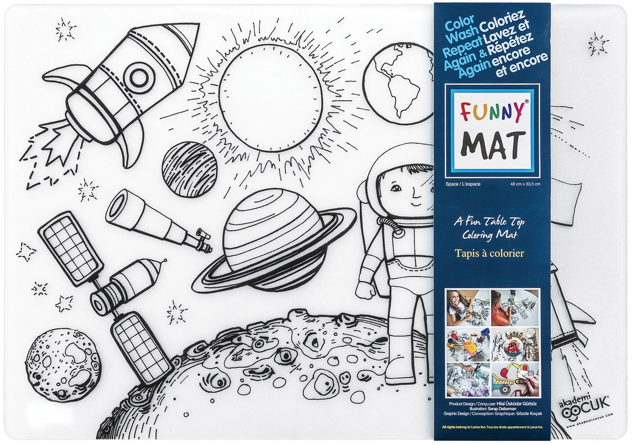 Clear Space Funny Mat
