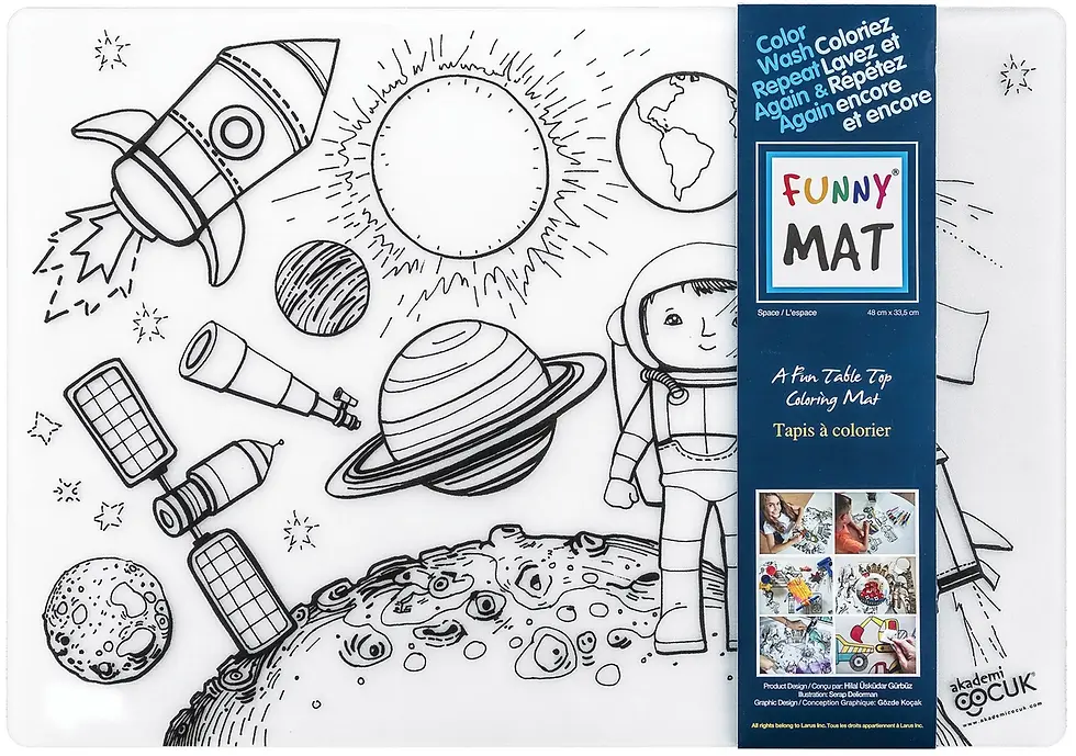 Clear Space Funny Mat